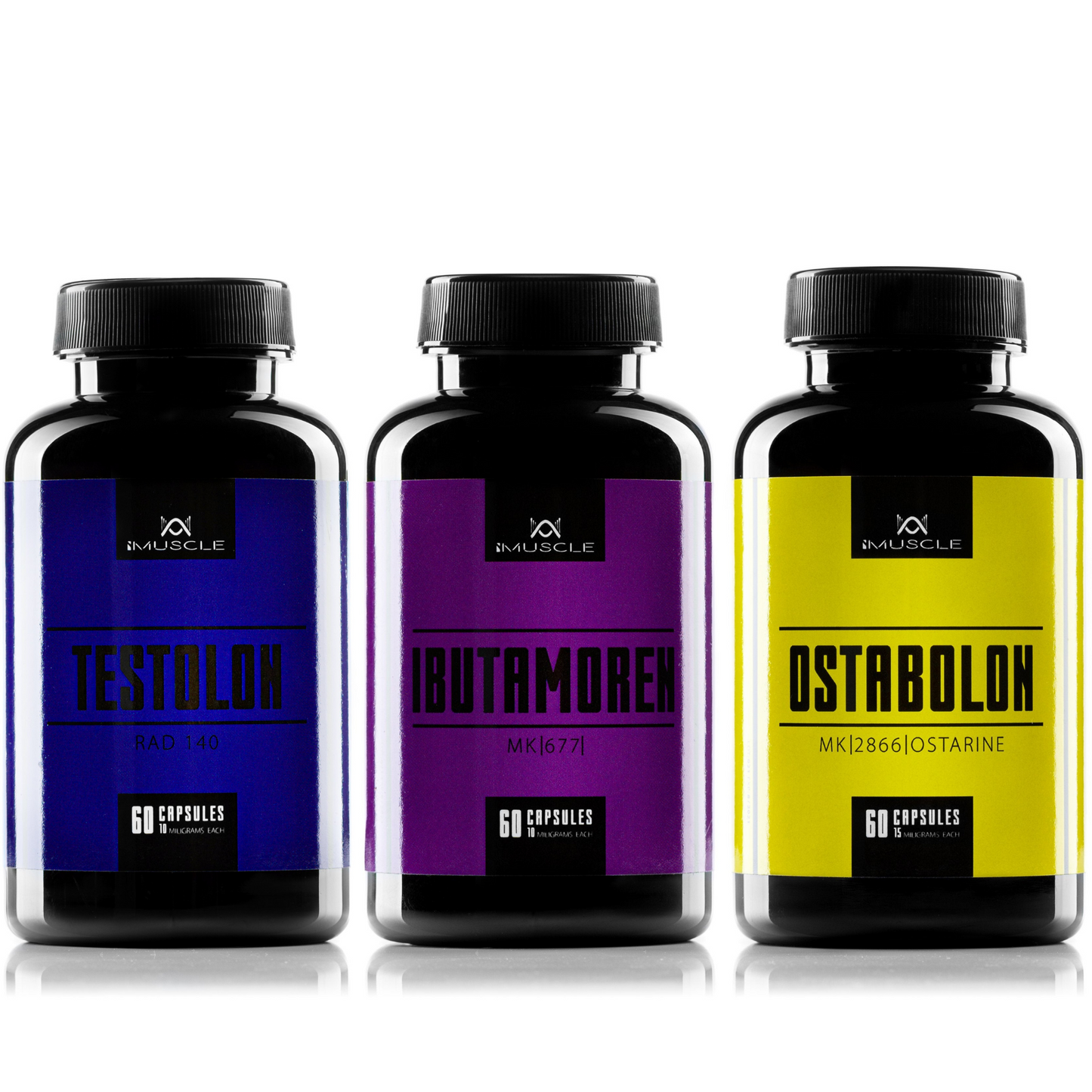 Ostarine, testolone e ibutamoren